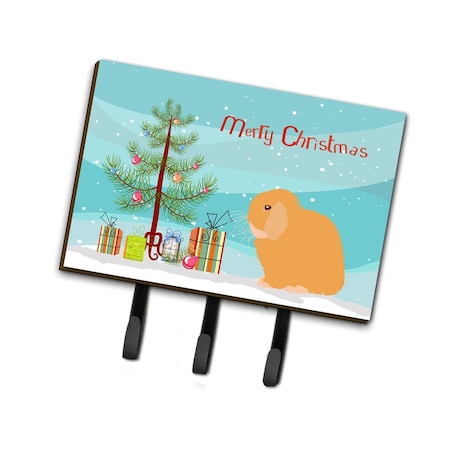 Micasa Holland Lop Rabbit Christmas Leash or Key Holder MI728561